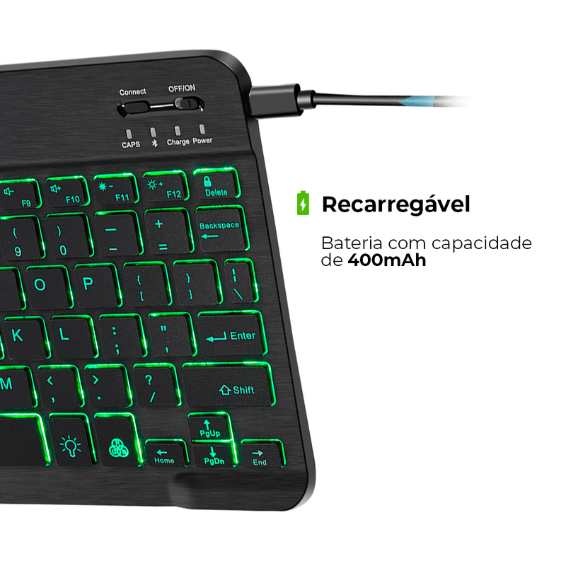 Teclado + Mouse - Power Compact Duo